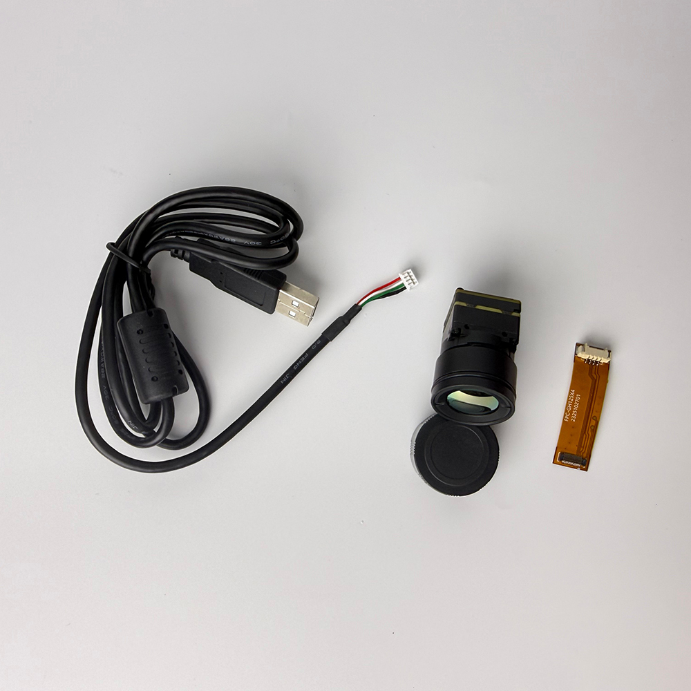 Thermal Imager Drone Gimbal - Modul Kamera Pencitraan Termal, Pengukuran Suhu,