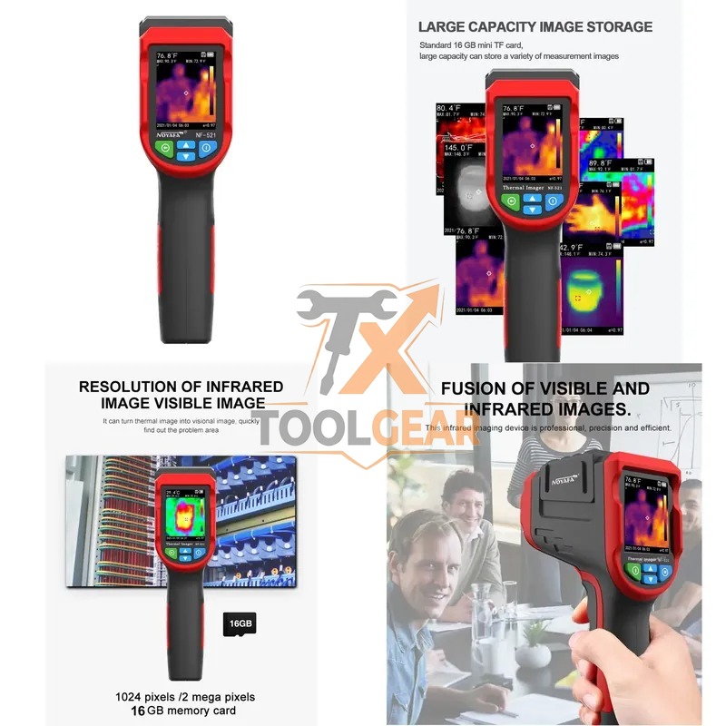 Nf 521 Thermal Imaging Camera - 2026hotsale* Kamera CCTV termal imaging jaringan