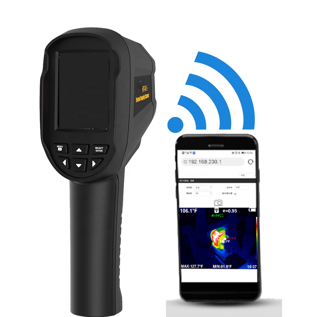 Thermal Imaging Camera 256X192 - HT-06, Kamera Termal WIFI dengan Resolusi