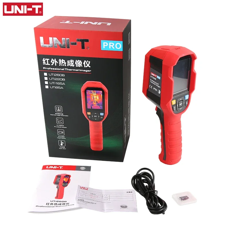 Thermal Imaging Camera 256X192 - Kamera Termal Inframerah UNI-T 256X192 Piksel,