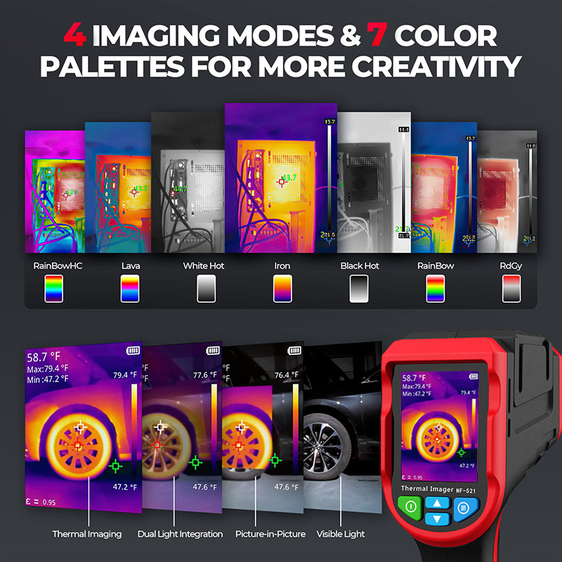 Kamera Pencitraan Termal Infra - Nf 521 Thermal Imaging Camera ulasan dan harga