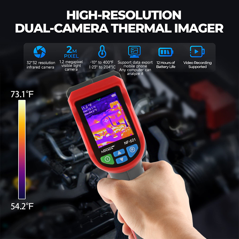 Kamera Termal Genggam Industri - Nf 521 Thermal Imaging Camera ulasan dan harga