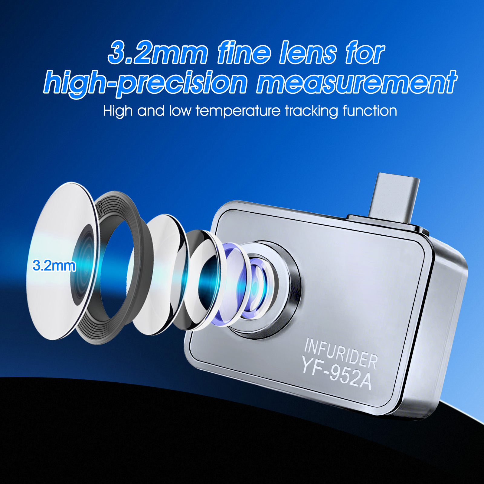 Kamera Termal Tipe-C 256x192 I - Thermal Imaging Camera 256X192 ulasan dan harga