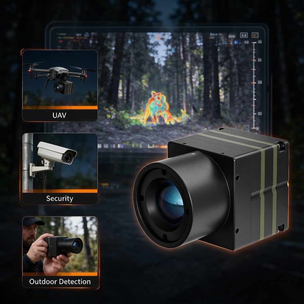Modul Inti Kamera Pencitraan T - Thermal Module 640X512 Core ulasan dan harga