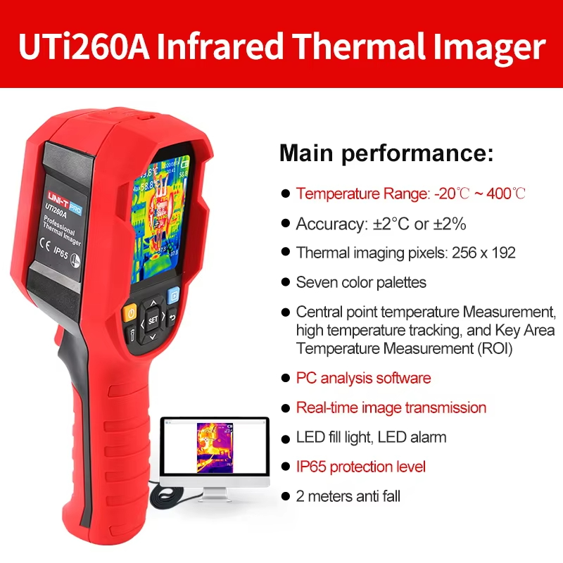 Kamera Termal Inframerah UNI-T - Thermal Imaging Camera 256X192 ulasan dan harga